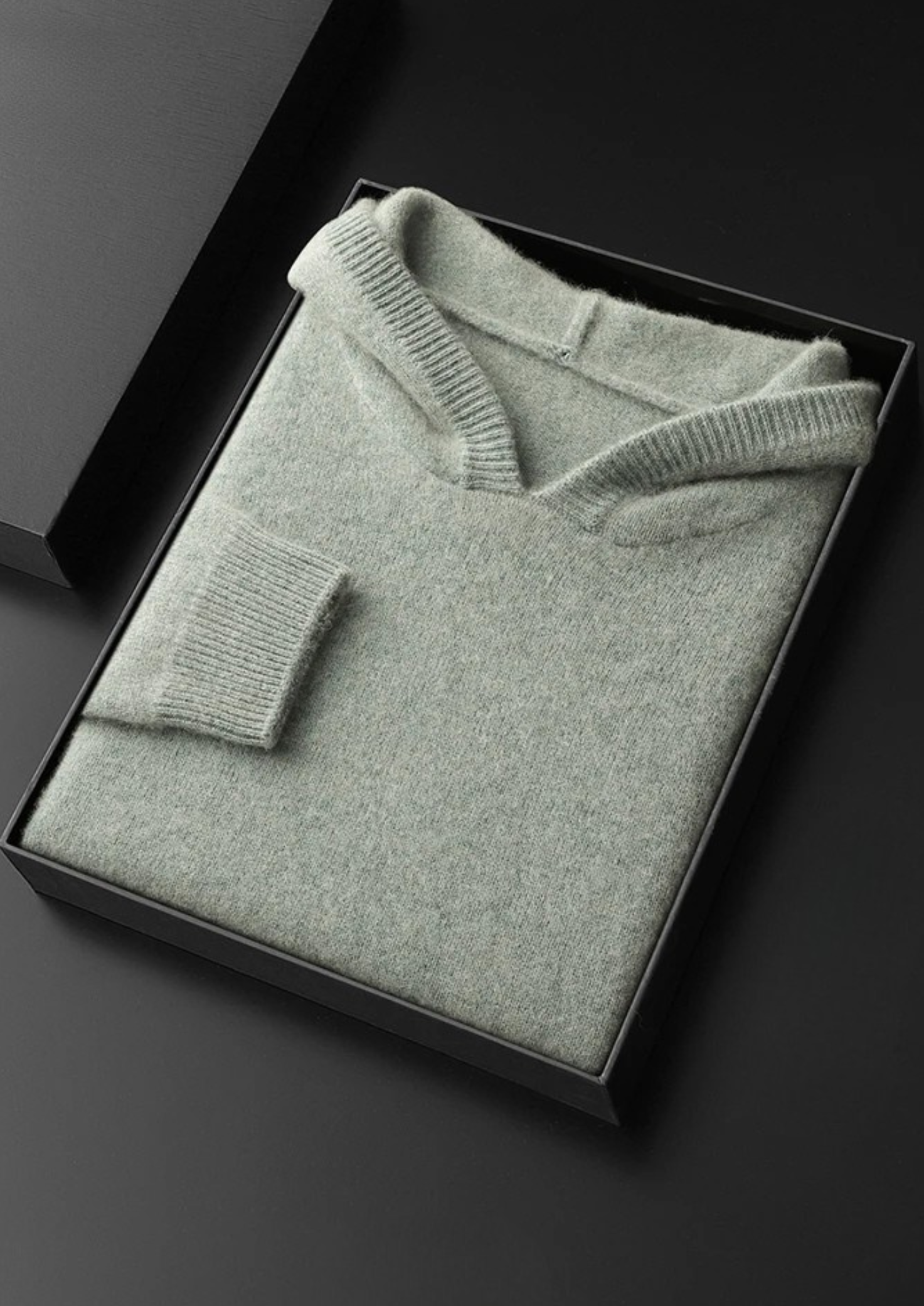 Premium Cashmere Leisure Hoodie | Solmar