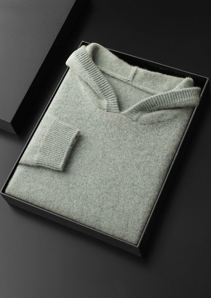 Premium Cashmere Leisure Hoodie | Solmar