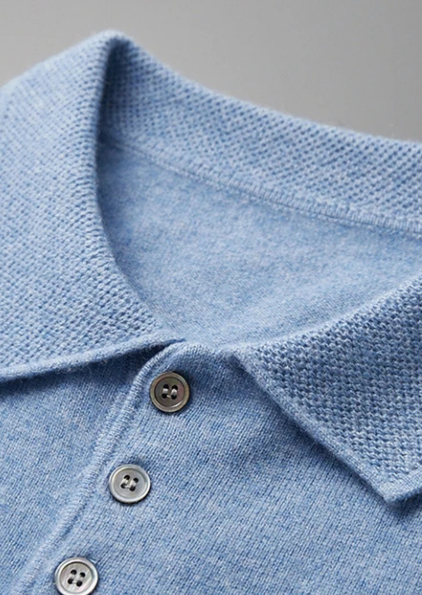 Premium Cashmere Classic Polo Shirt | Solmar