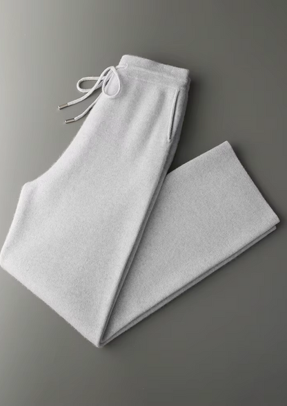 Premium Cashmere Relaxed Trousers | Solmar