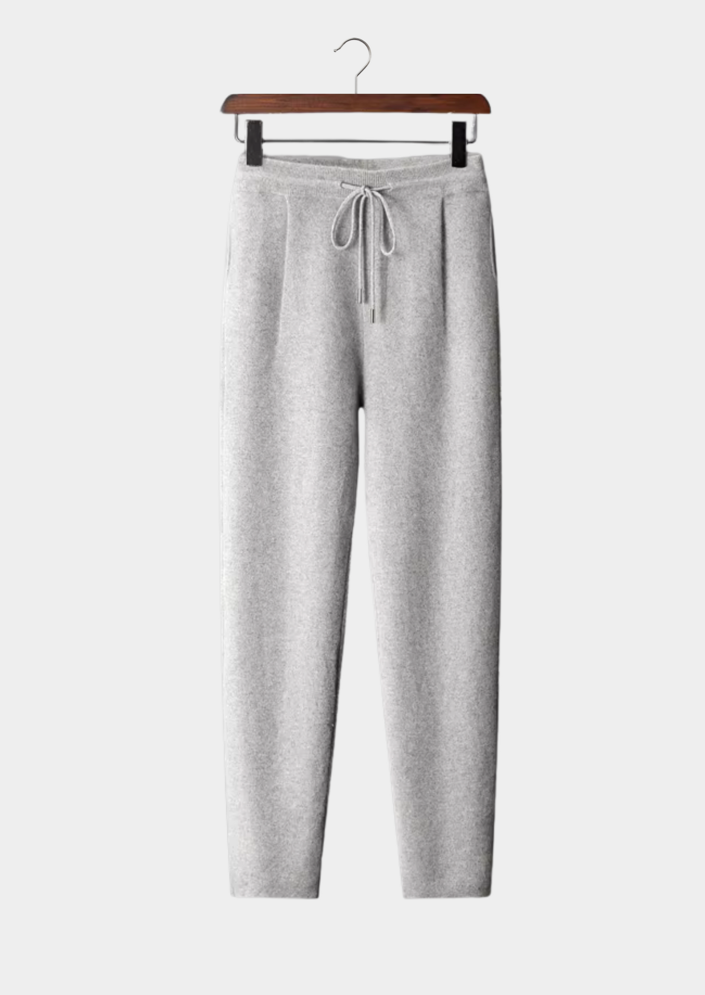 Premium Cashmere Pleated Trousers | Solmar