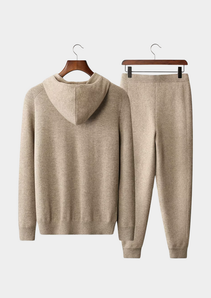 Premium Cashmere Sand Kilian Leisure Set | Solmar