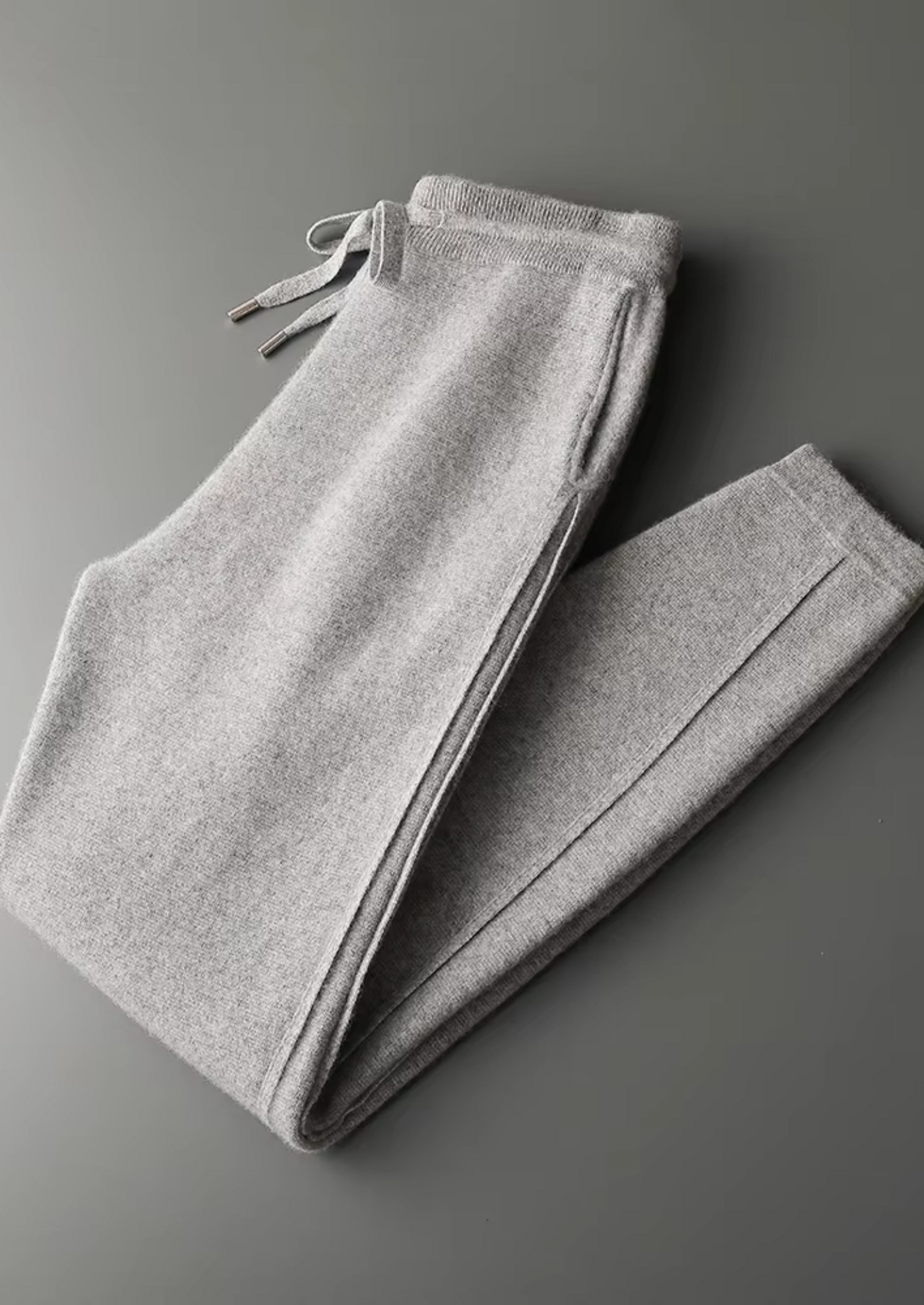 Premium Cashmere Slim Trousers | Solmar