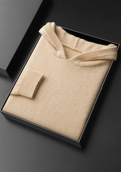 Premium Cashmere Leisure Hoodie | Solmar