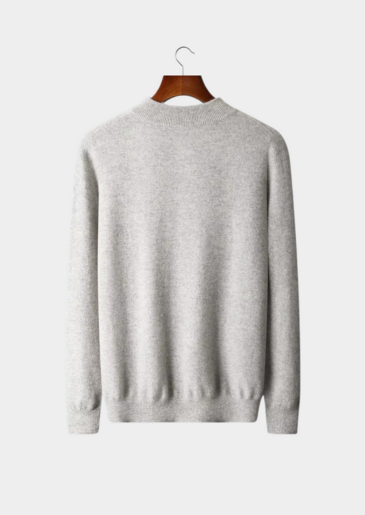 Pure Extra-Fine Merino Wool Classic Mockneck | Solmar