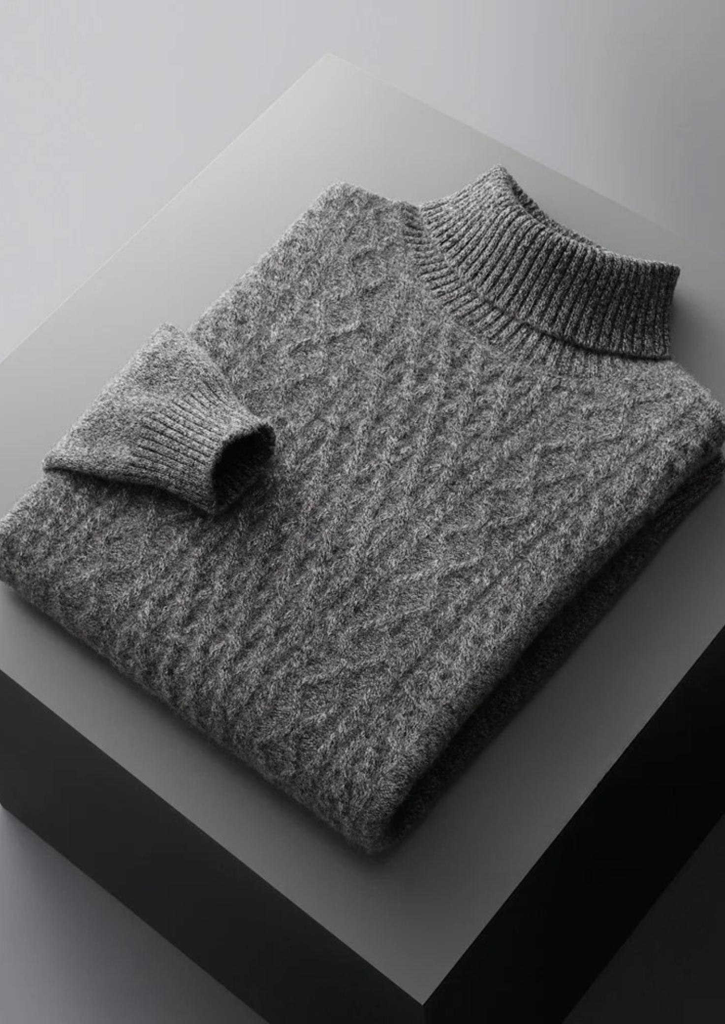 Pure Extra-Fine Merino Wool Wintertime Rollneck | Solmar
