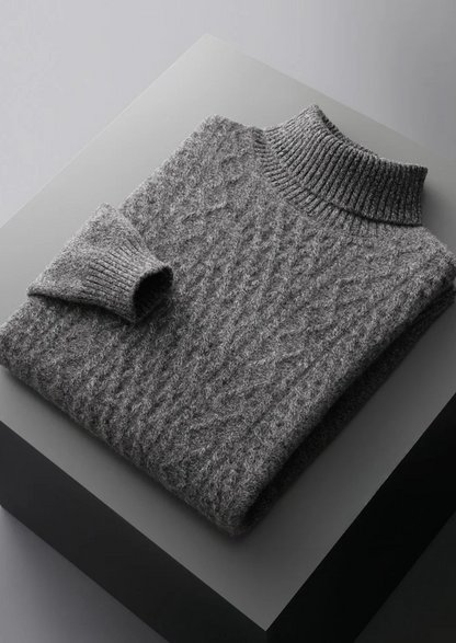 Pure Extra-Fine Merino Wool Wintertime Rollneck | Solmar