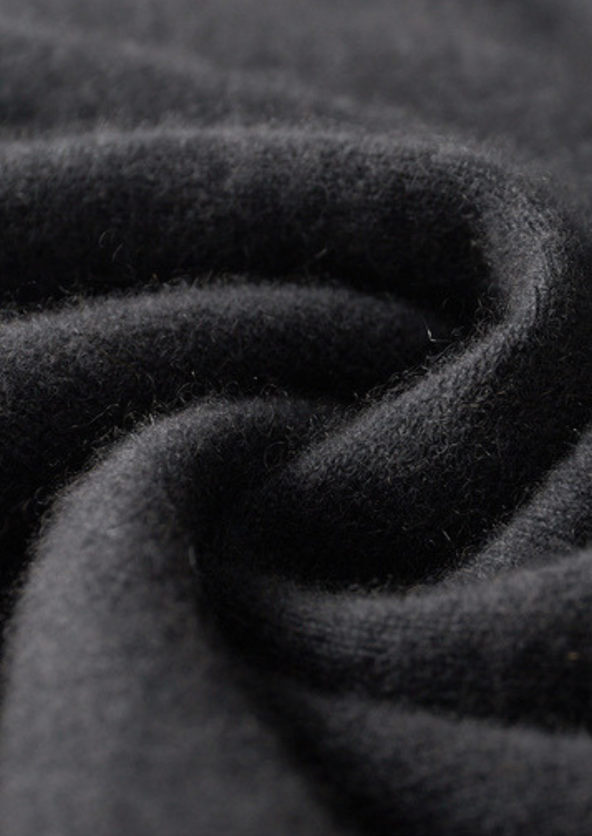 Pure Cashmere Dark Gray Dual Zip Cardigan | Solmar