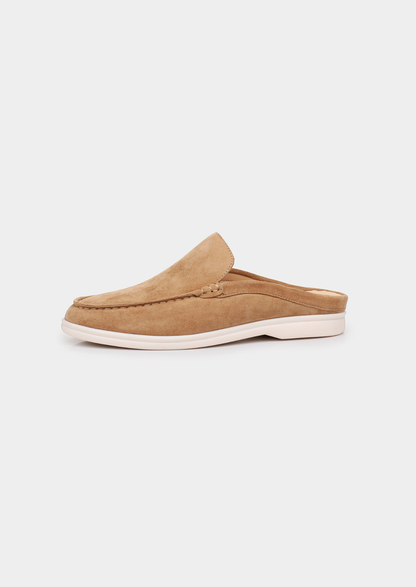 Caramel Marina Suede Slipper | Solmar