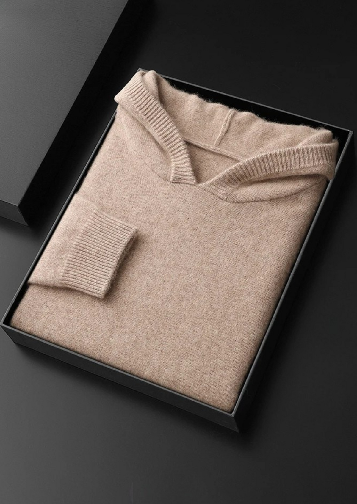 Premium Cashmere Leisure Hoodie | Solmar