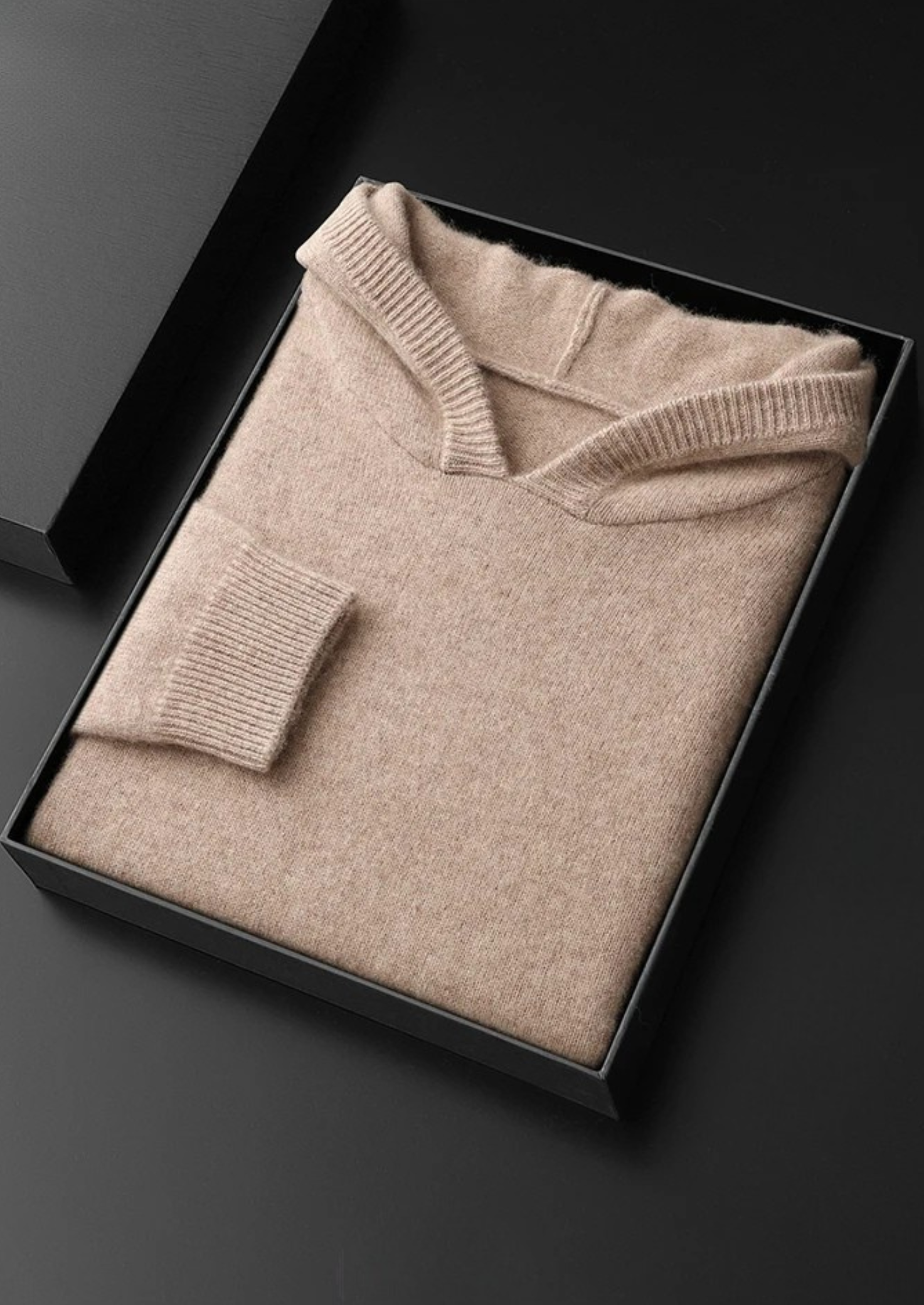 Premium Cashmere Leisure Hoodie | Solmar