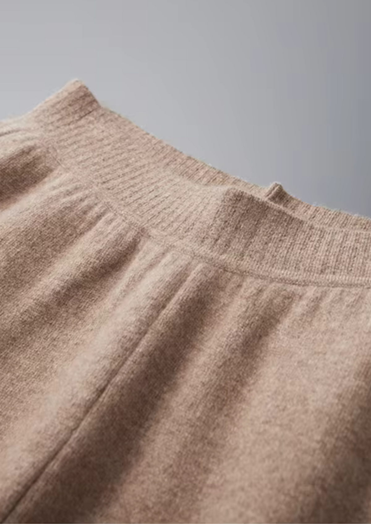 Premium Cashmere Straight Trousers | Solmar
