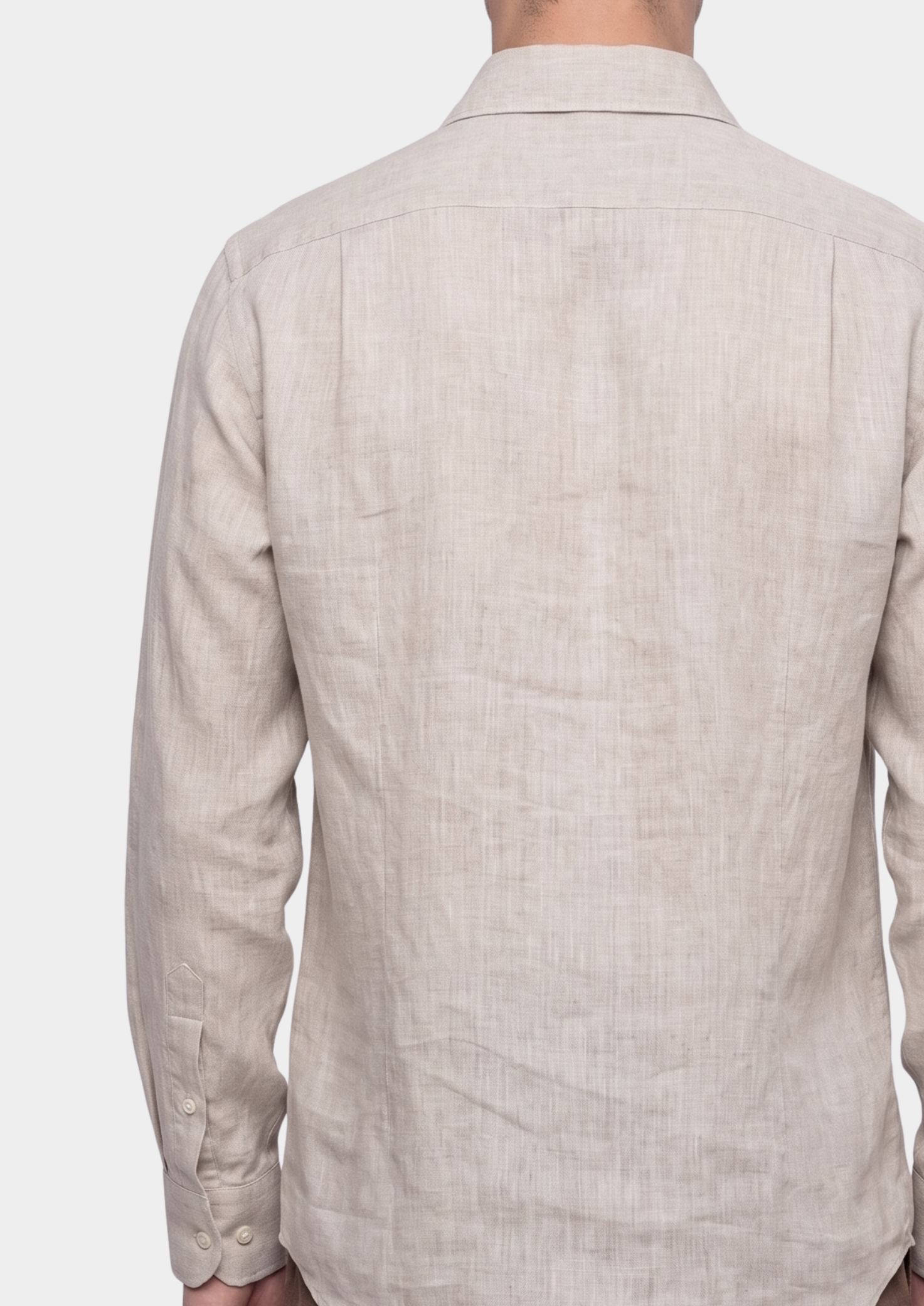 Amalfi Coastal Shirt - Light Beige | Solmar