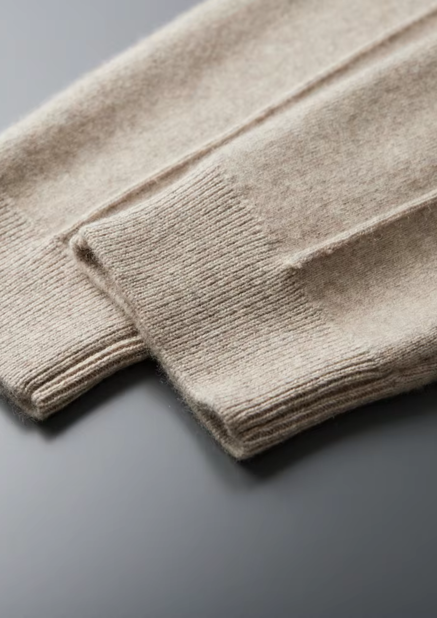 Pure Extra-Fine Merino Wool Sand Luzzo Set | Solmar