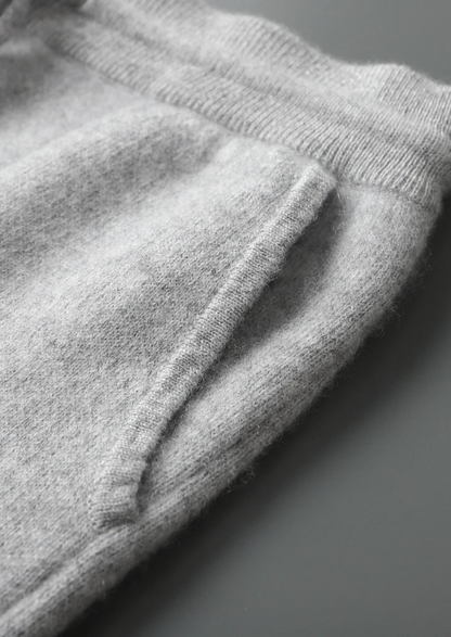 Premium Cashmere Light Gray Alain Leisure Set | Solmar