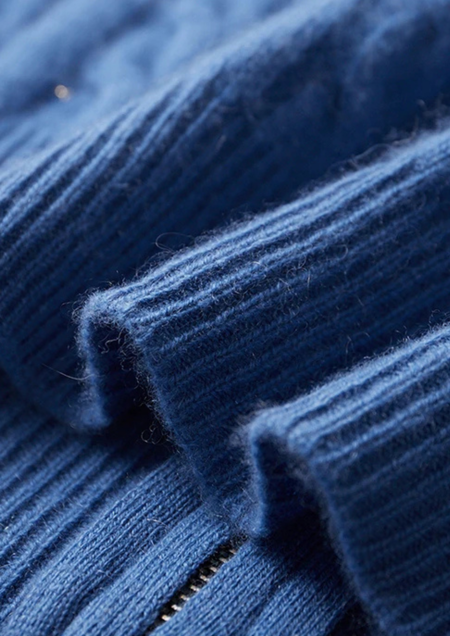 Premium Cashmere Cable Knit Zipper Hoodie | Solmar