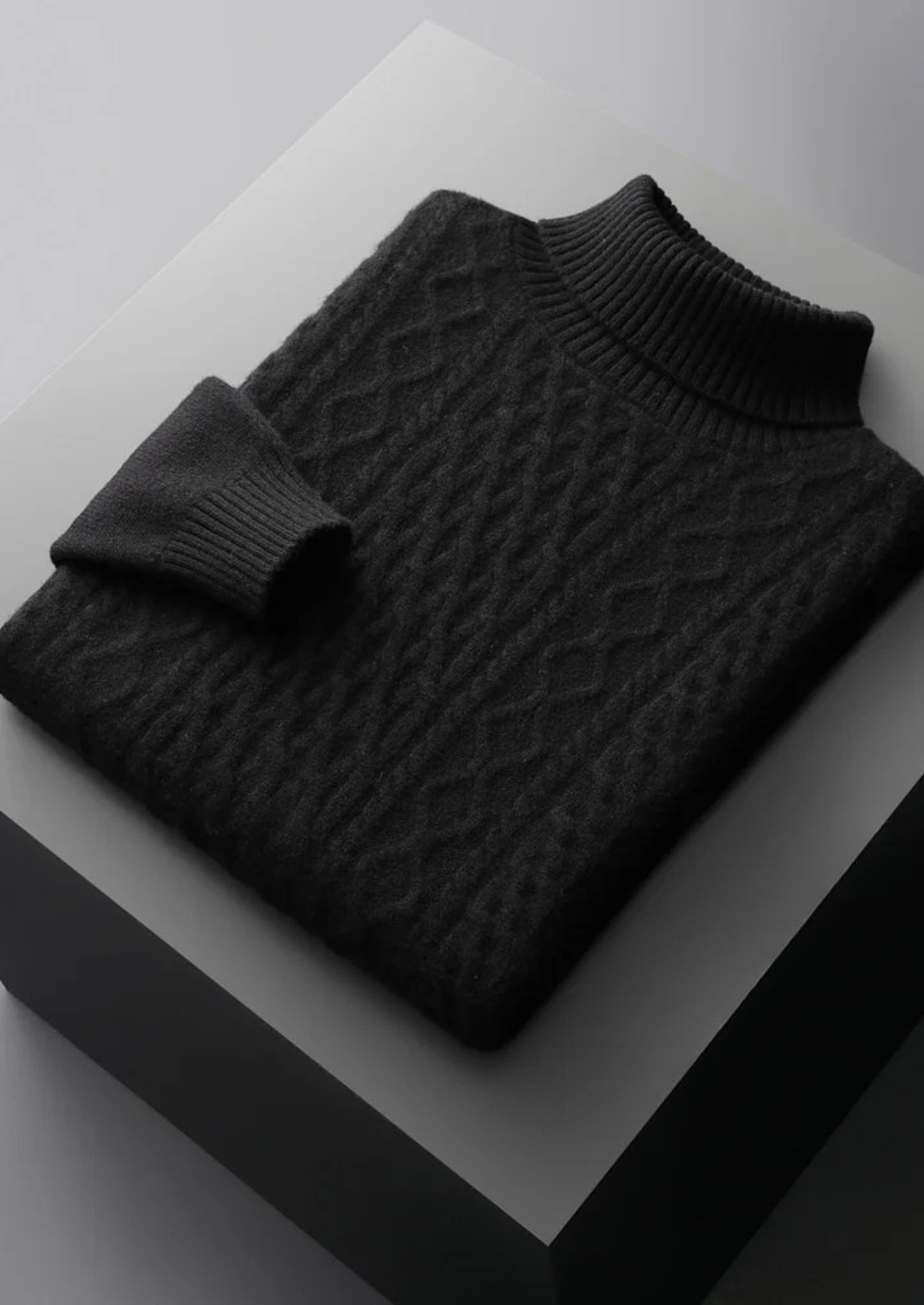 Pure Extra-Fine Merino Wool Wintertime Rollneck | Solmar