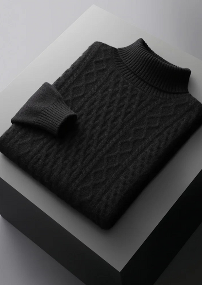 Pure Extra-Fine Merino Wool Wintertime Rollneck | Solmar