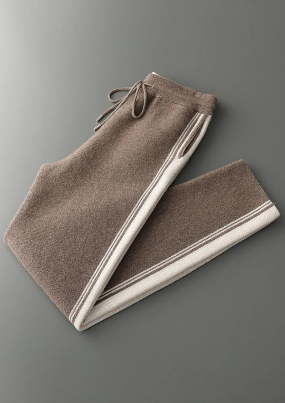Pure Extra-Fine Merino Wool Dark Mocha Damien Set | Solmar