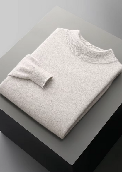 Pure Extra-Fine Merino Wool Classic Mockneck | Solmar