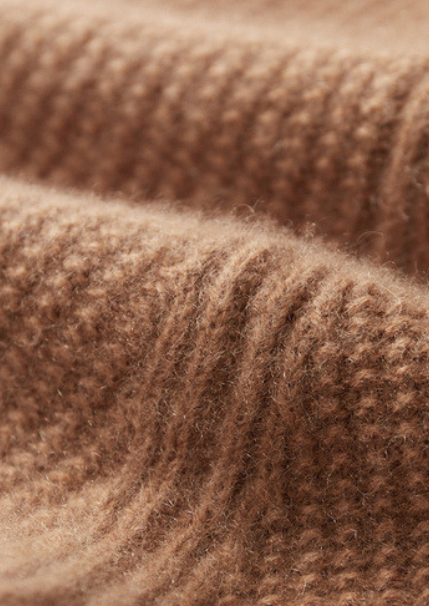Pure Cashmere Mustard Ribbed Zip Cardigan | Solmar