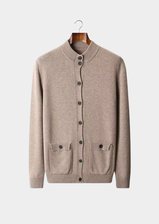 Pure Extra-Fine Merino Wool Button Cardigan | Solmar