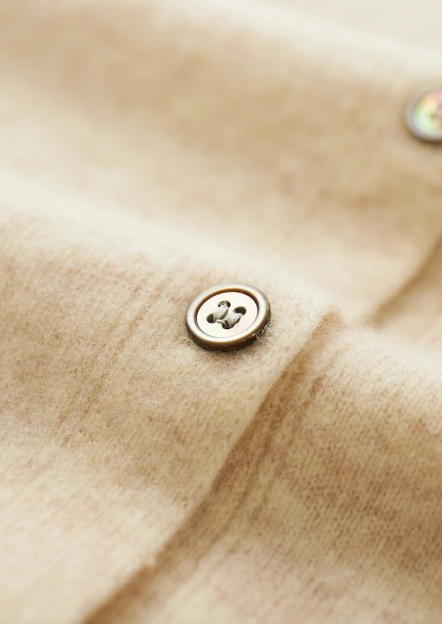 Pure Extra-Fine Merino Wool Polo Cardigan | Solmar