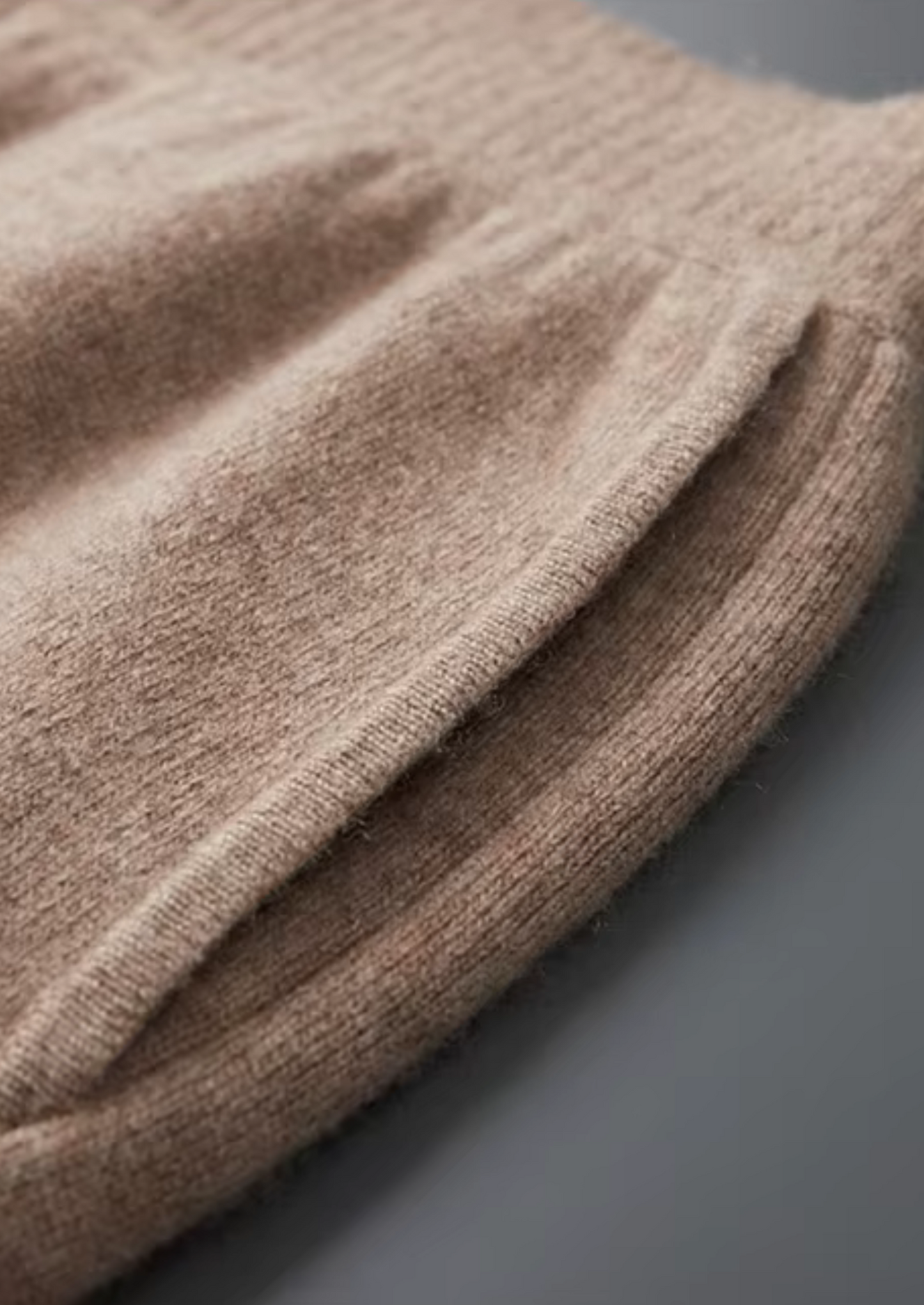 Premium Cashmere Straight Trousers | Solmar