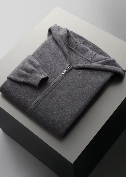 Pure Extra-Fine Merino Wool Dark Gray Arvo Set | Solmar