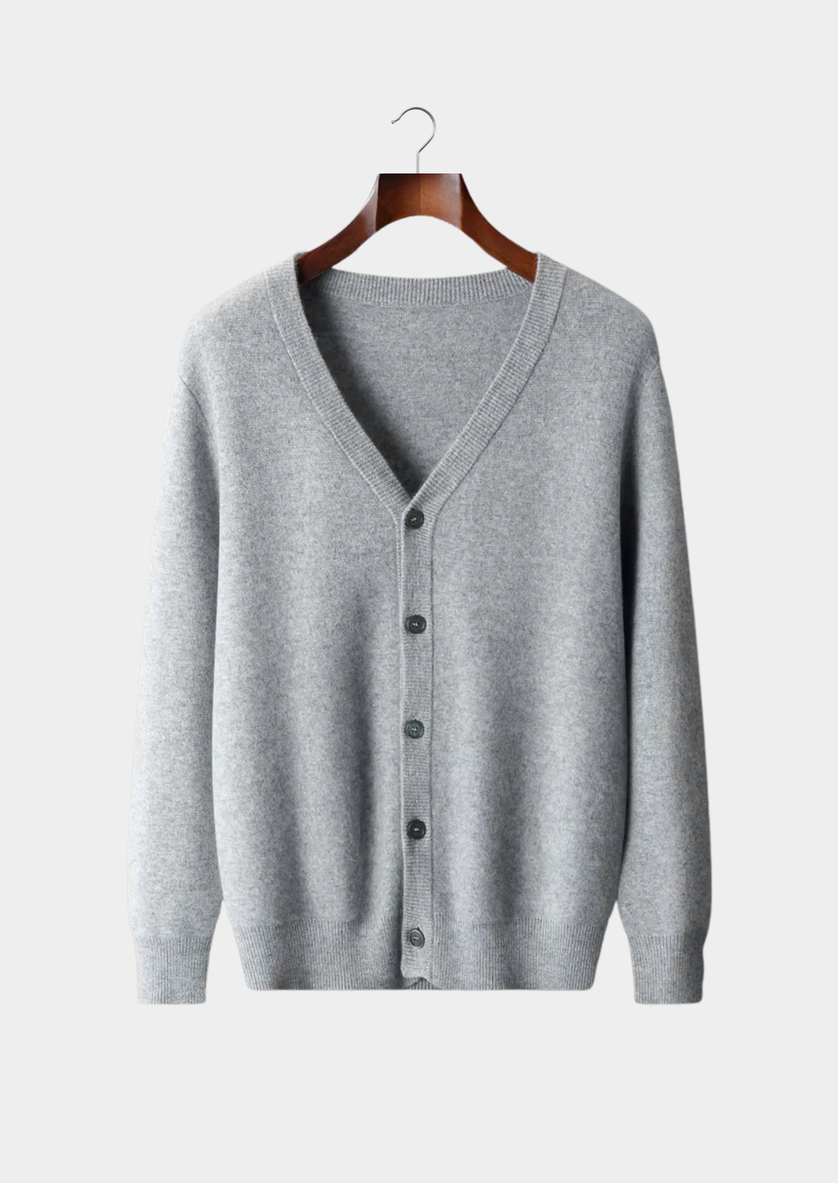 Pure Extra-Fine Merino Wool Essential Cardigan | Solmar