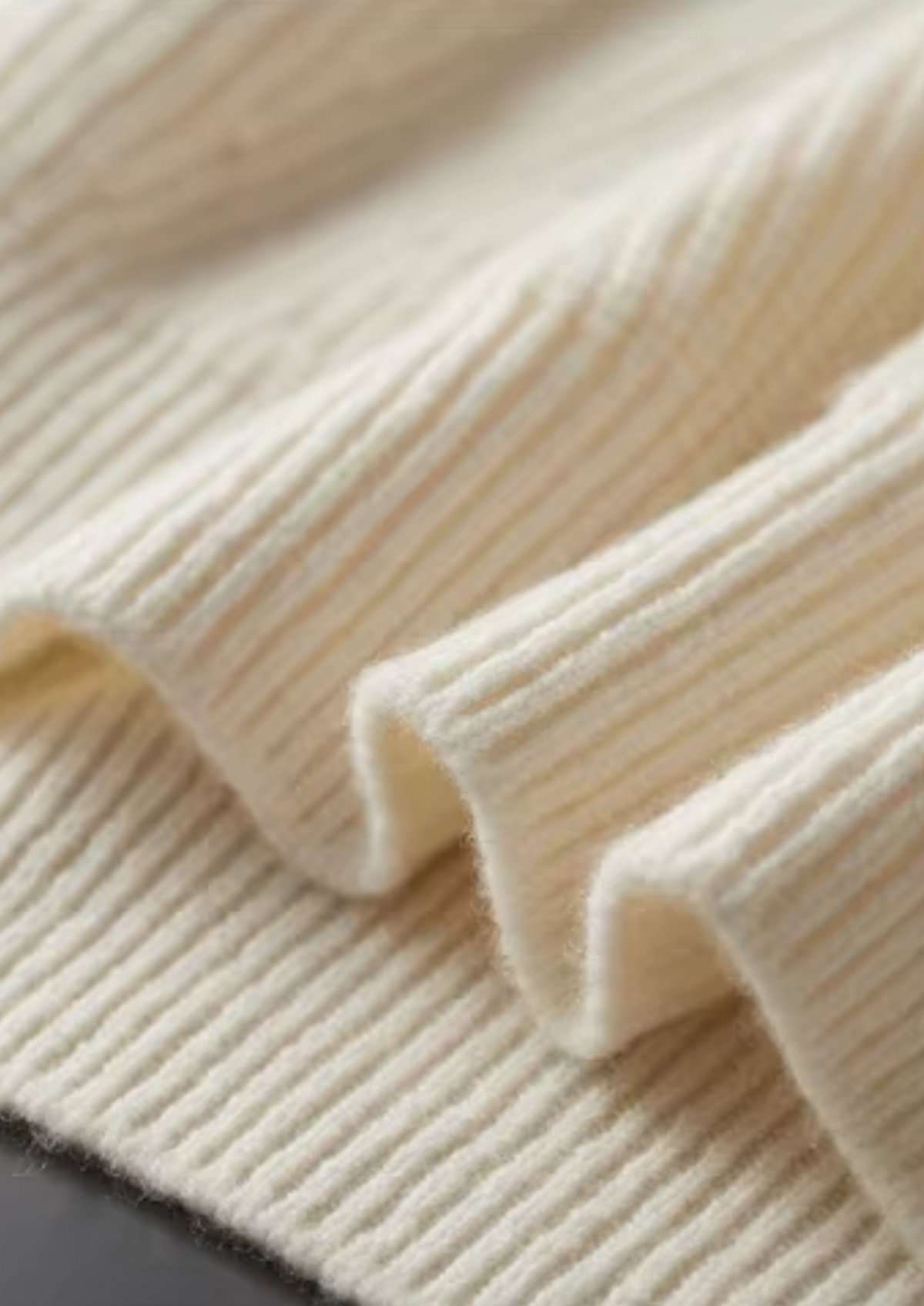 Pure Extra-Fine Merino Wool Ribbed Half-Zip | Solmar