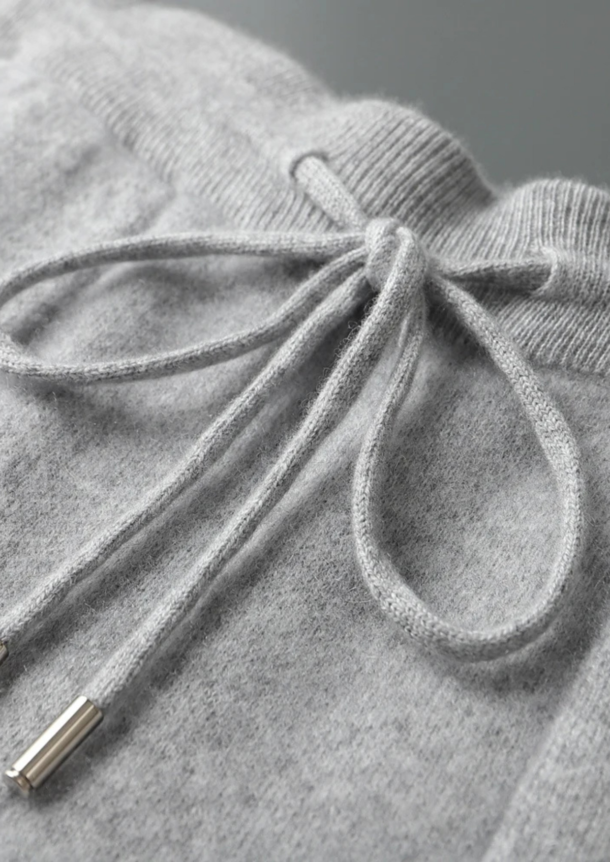 Premium Cashmere Light Gray Alain Leisure Set | Solmar