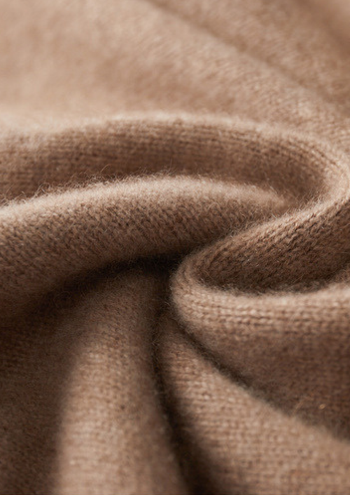 Pure Cashmere Beige Essential Crewneck | Solmar