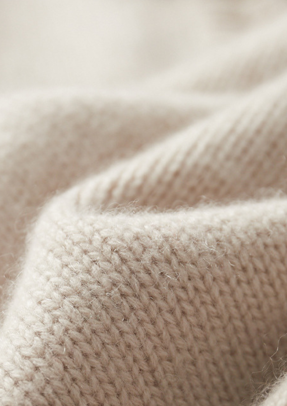 Pure Cashmere Off White Half Zip Sweater | Solmar