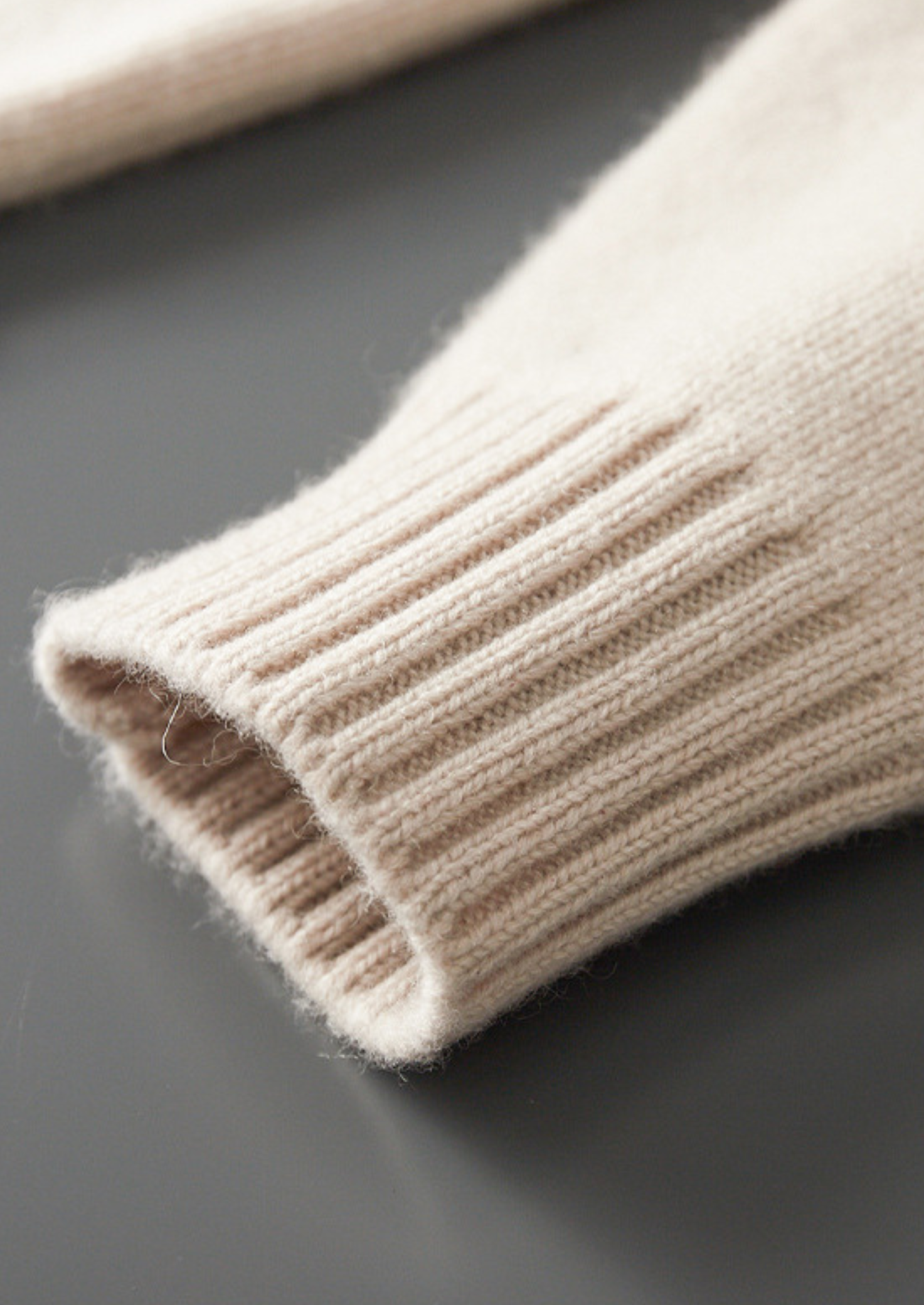 Pure Cashmere Off White Half Zip Sweater | Solmar