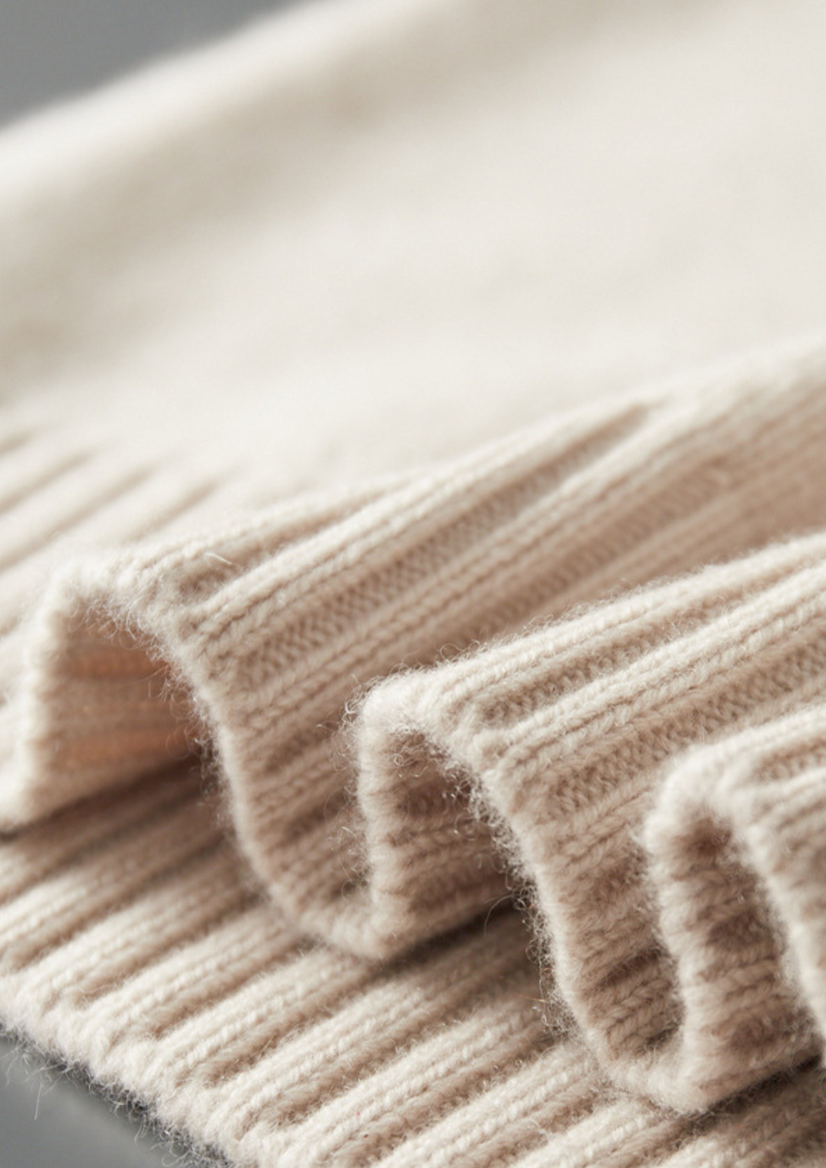Pure Cashmere Off White Half Zip Sweater | Solmar