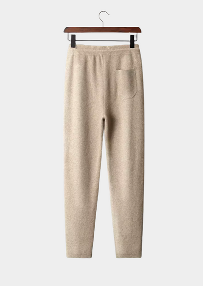 Premium Cashmere Pleated Trousers | Solmar