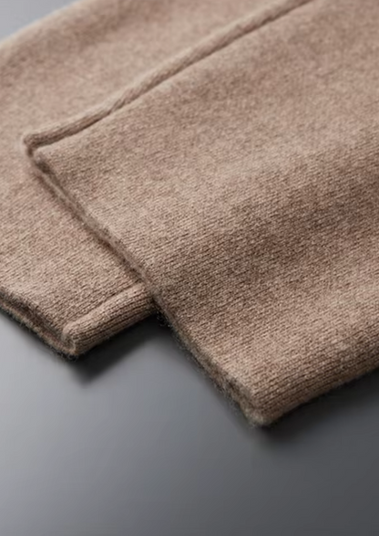 Premium Cashmere Straight Trousers | Solmar