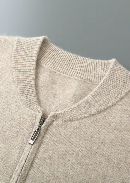 Pure Extra-Fine Merino Wool V-Neck Cardigan | Solmar