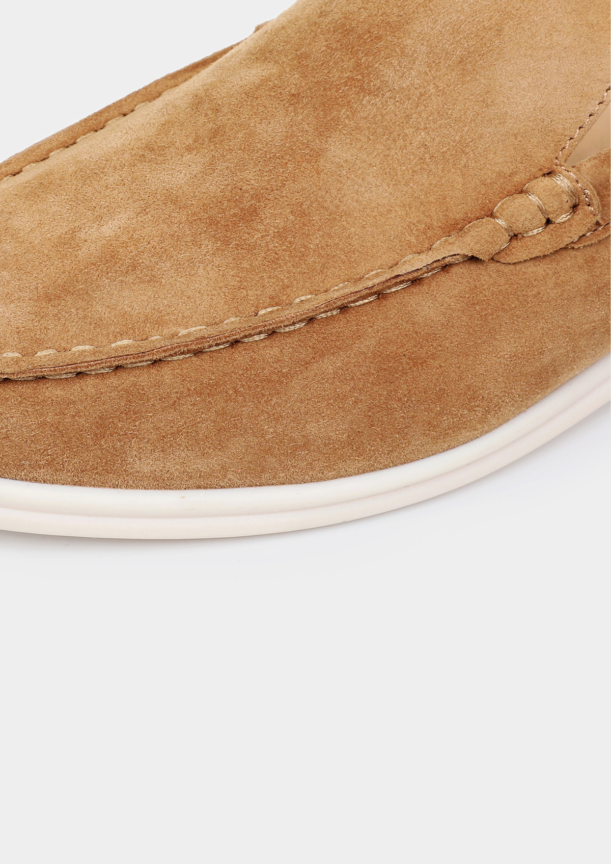 Caramel Marina Suede Slipper | Solmar