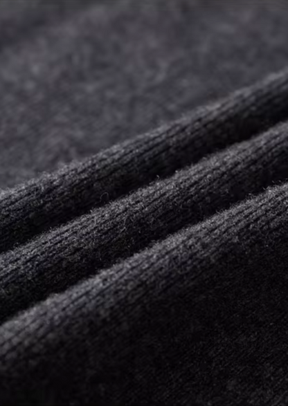 Pure Extra-Fine Merino Wool Ribbed Polo Cardigan | Solmar