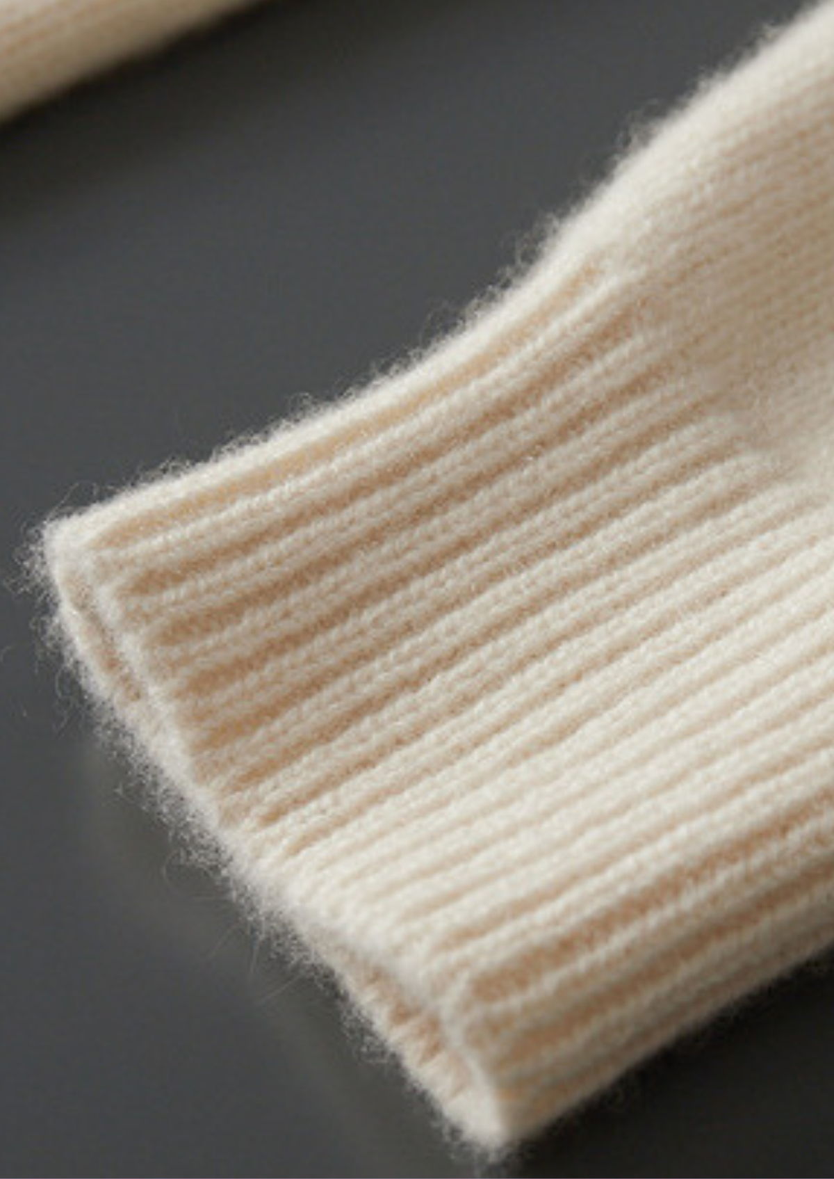 Pure Cashmere Ivory Essential Rollneck | Solmar