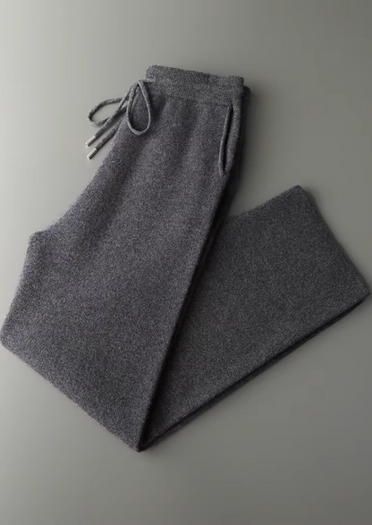 Premium Cashmere Relaxed Trousers | Solmar