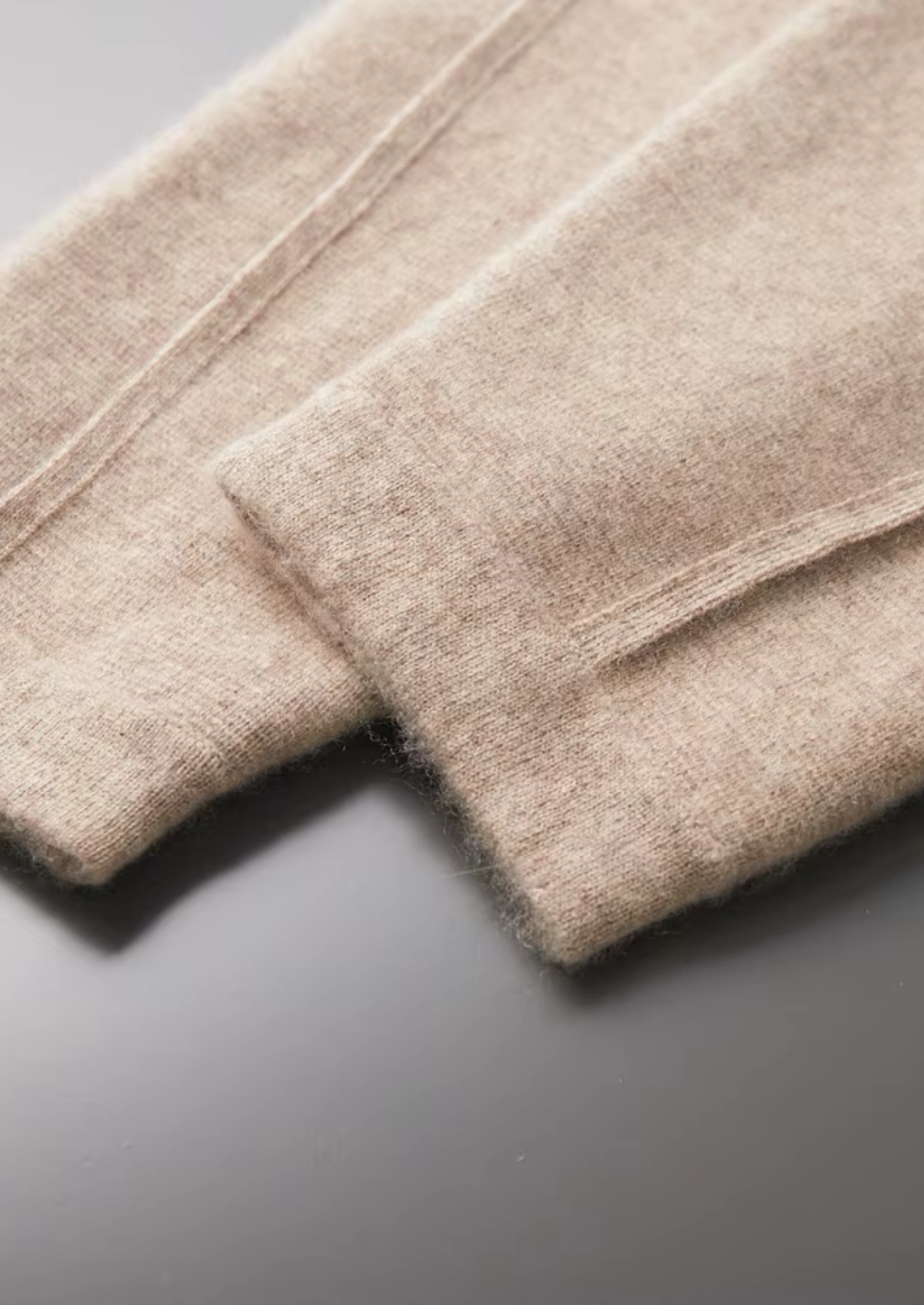 Premium Cashmere Slim Trousers | Solmar