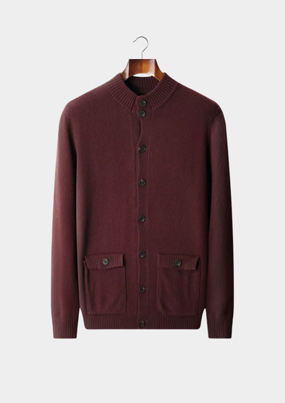 Pure Extra-Fine Merino Wool Button Cardigan | Solmar
