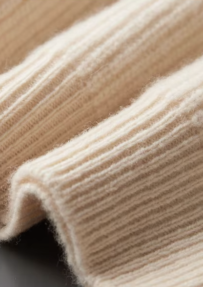 Pure Extra-Fine Merino Wool Half Zipper Hoodie | Solmar