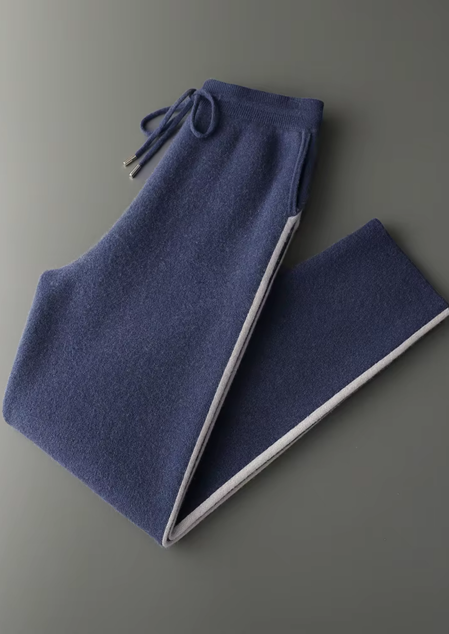 Premium Cashmere Navy Blue Milano Leisure Set | Solmar
