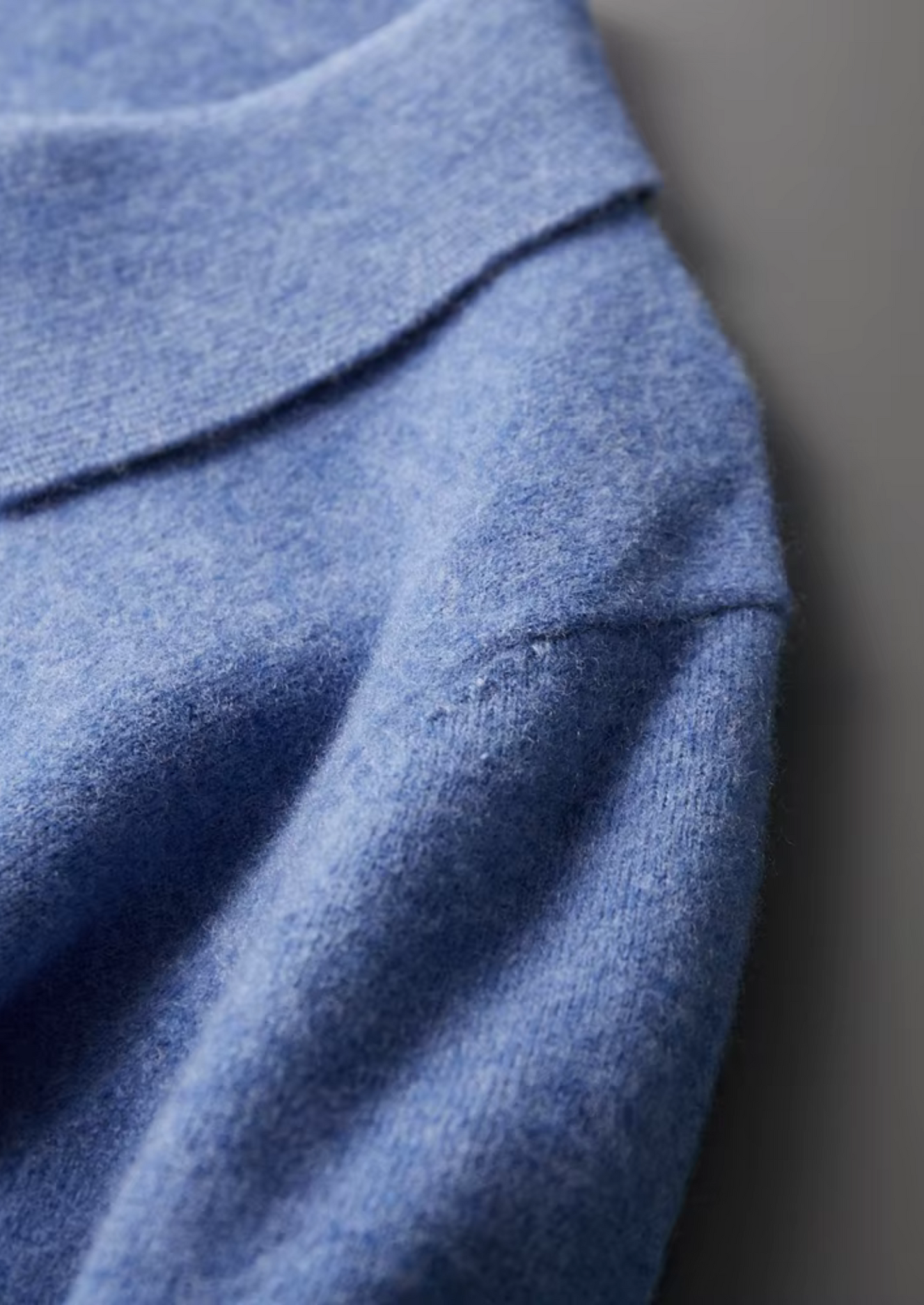 Pure Extra-Fine Merino Wool Half Zip Polo | Solmar
