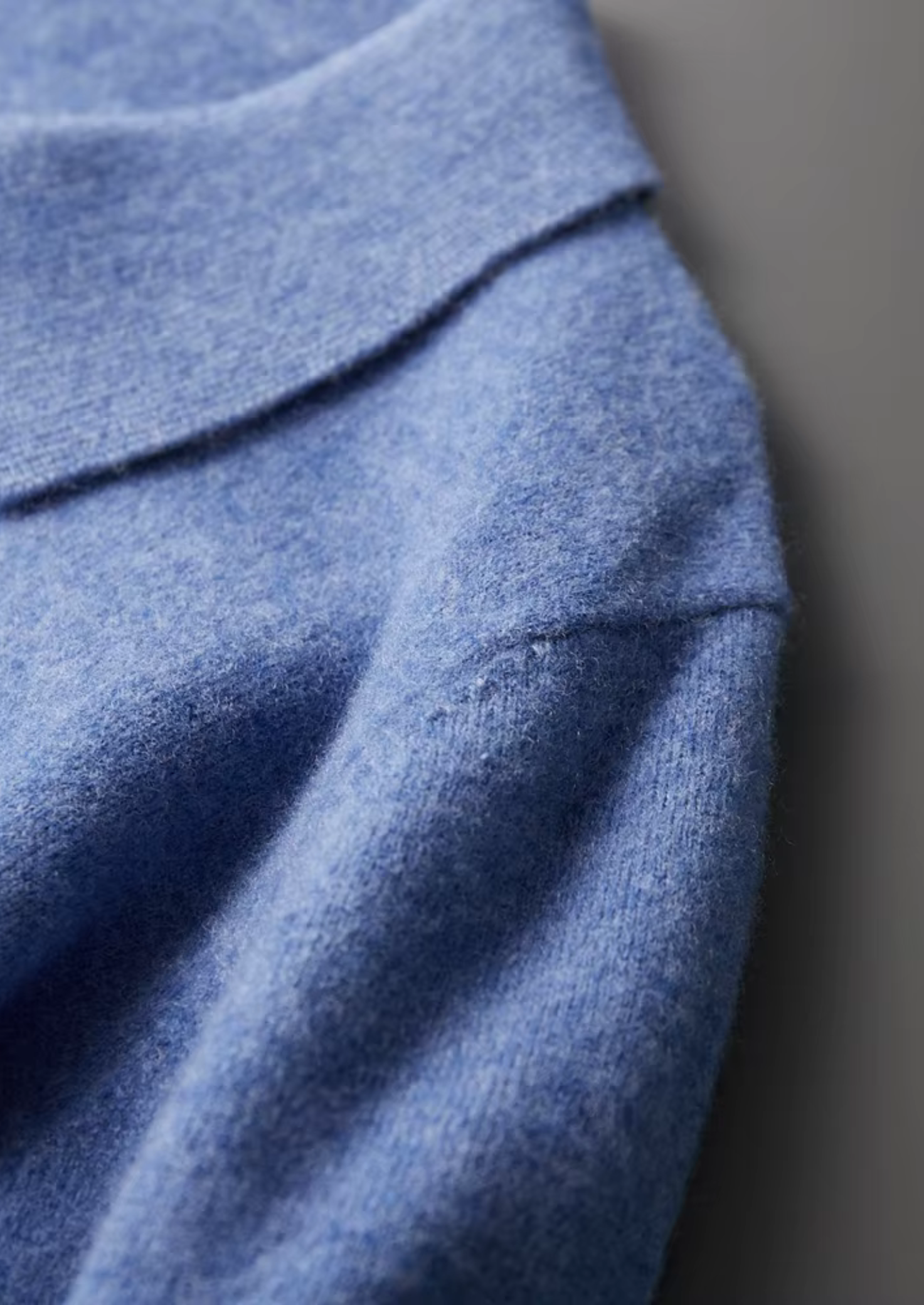 Pure Extra-Fine Merino Wool Half Zip Polo | Solmar