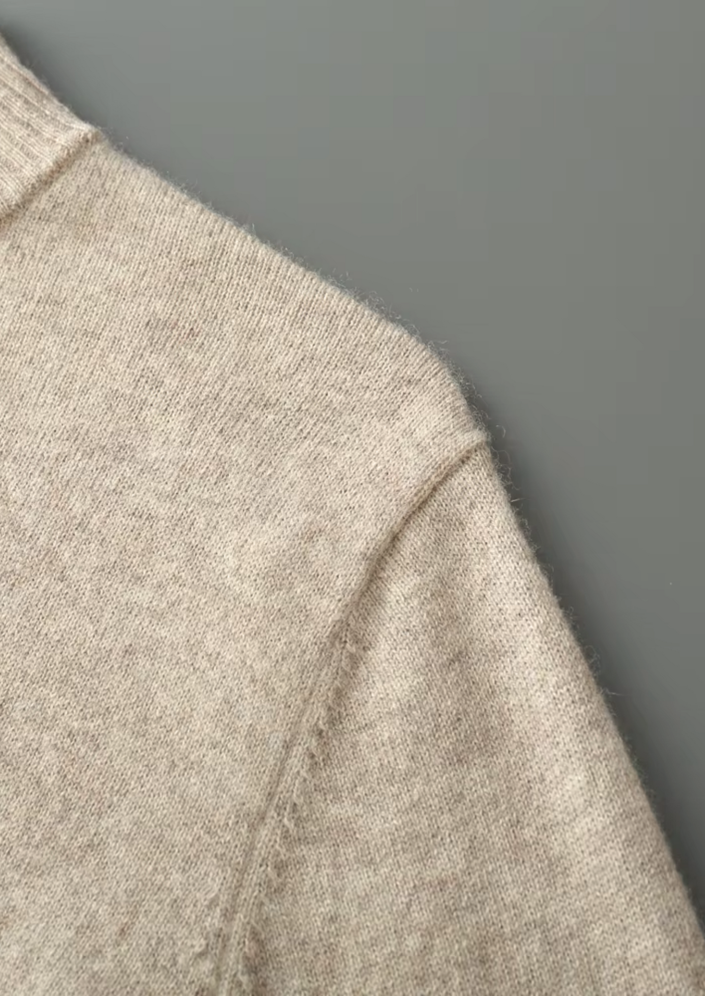 Pure Extra-Fine Merino Wool Half Zip Sweater | Solmar
